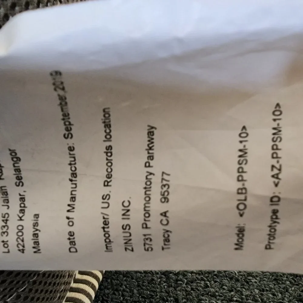 ZINUS 10 Inch Extra Firm Mattress FULL - $99 (LOS ANGELES)